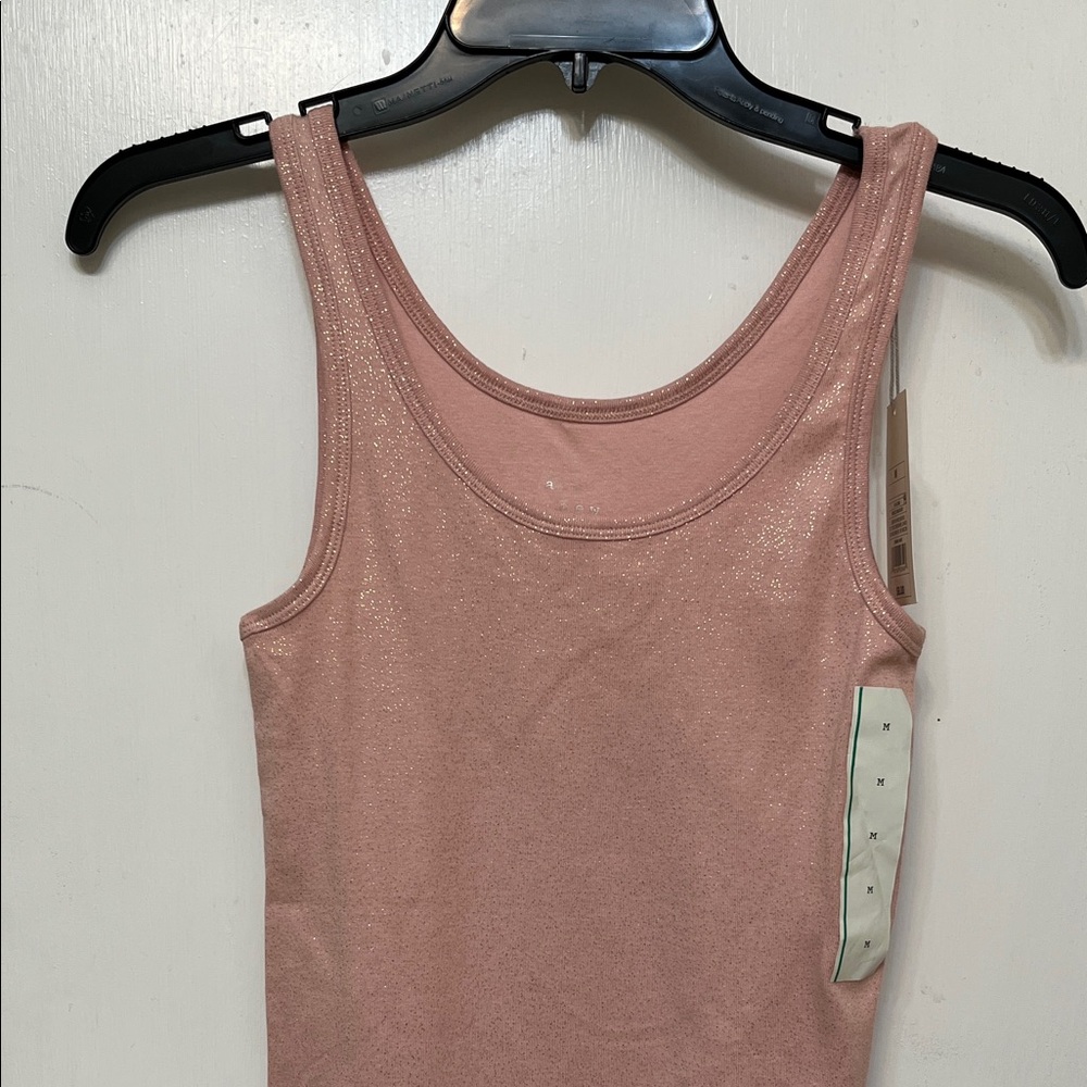 a new day Shimmering Pink Tank Top